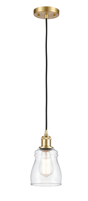 Innovations 516-1P-SG-G392 One Light Mini Pendant, Satin Gold