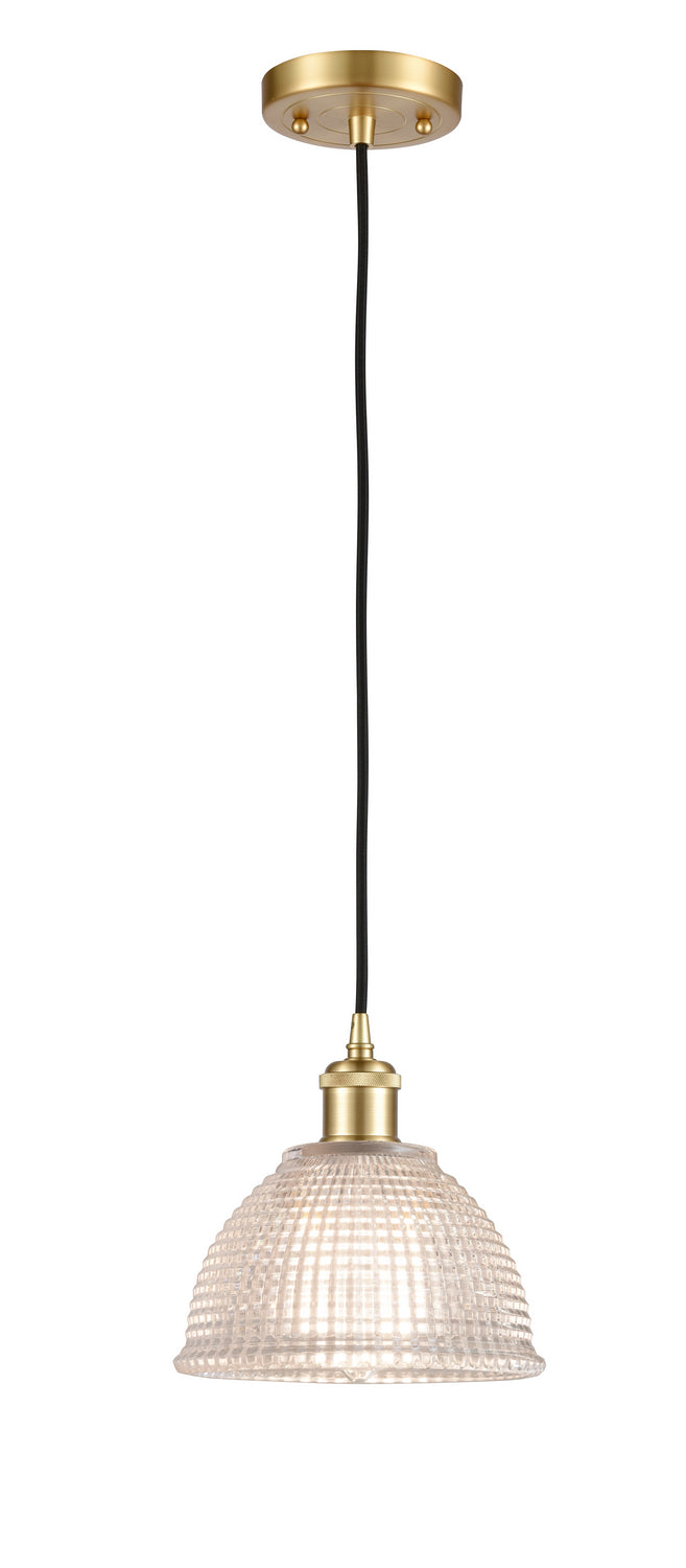 Innovations 516-1P-SG-G422 One Light Mini Pendant, Satin Gold