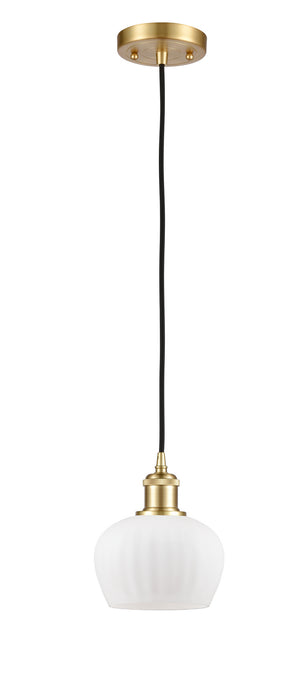 Innovations 516-1P-SG-G91 One Light Mini Pendant, Satin Gold