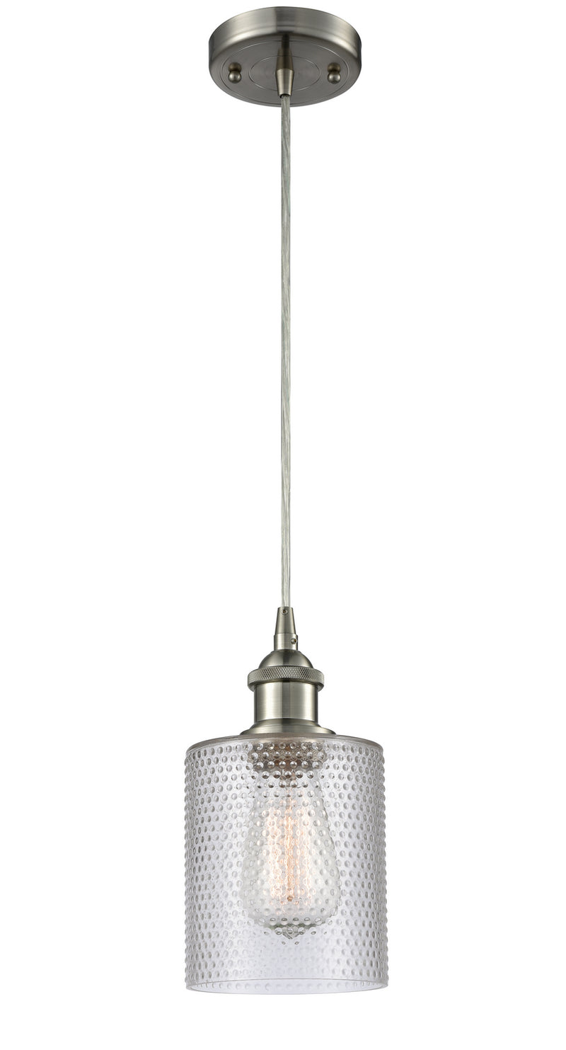 Innovations 516-1P-SN-G112-LED LED Mini Pendant, Brushed Satin Nickel