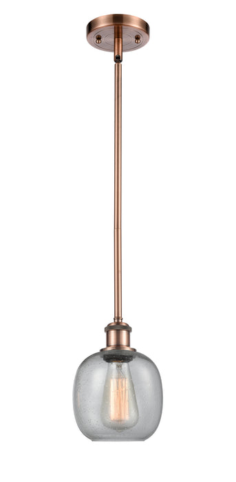 Innovations 516-1S-AC-G104 One Light Mini Pendant, Antique Copper