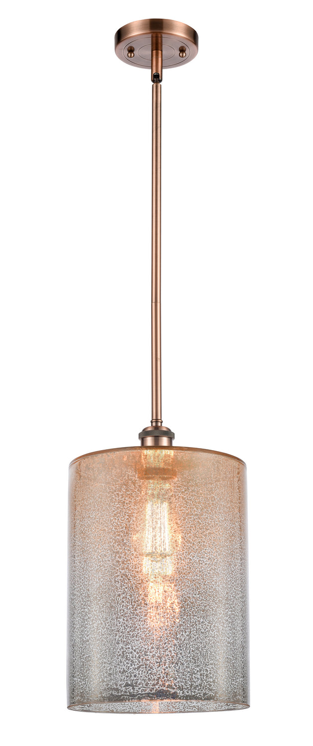 Innovations 516-1S-AC-G116-L One Light Mini Pendant, Antique Copper