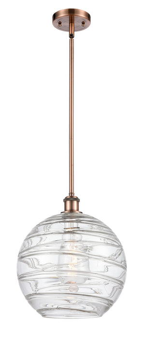 Innovations 516-1S-AC-G1213-12 One Light Mini Pendant, Antique Copper