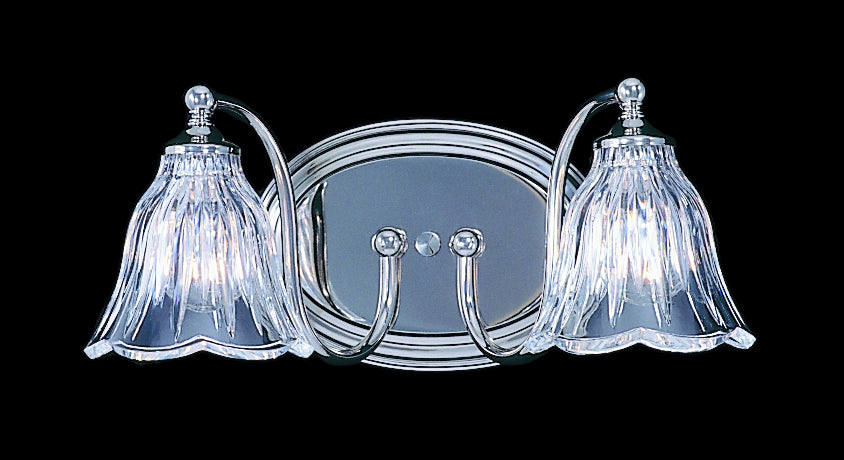 Framburg 8172 PN Two Light Wall Sconce, Polished Nickel