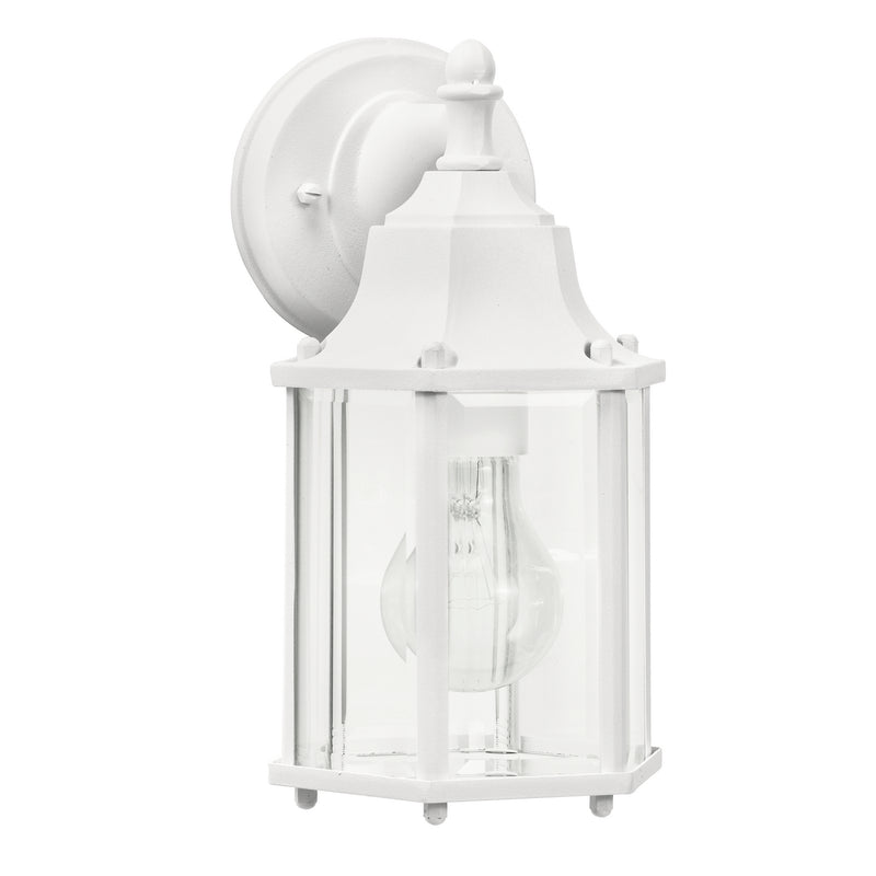 Kichler 9774WH One Light Outdoor Wall Mount, White