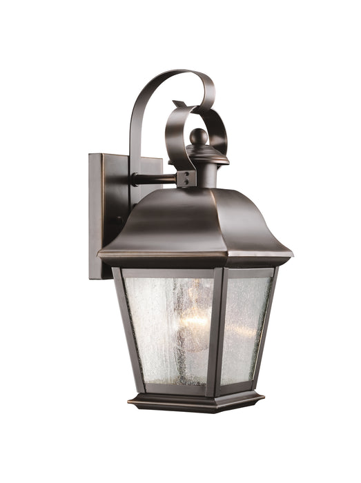 Kichler 9707OZ One Light Outdoor Wall Mount, Olde Bronze