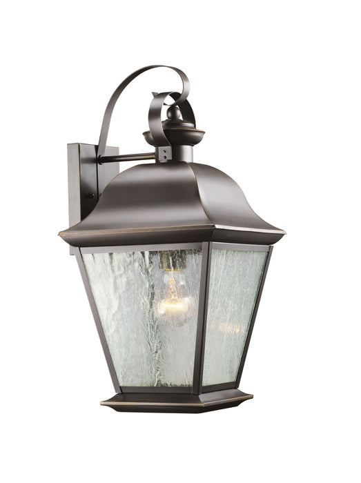 Kichler 9709OZ One Light Outdoor Wall Mount, Olde Bronze