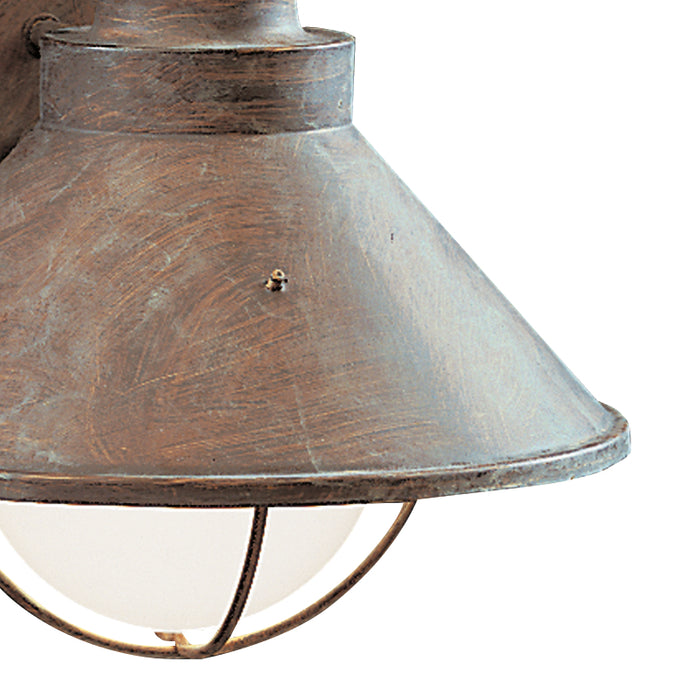 Kichler 9023OB One Light Outdoor Wall Mount, Olde Brick