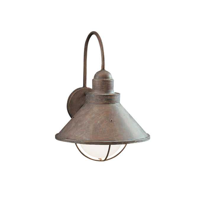 Kichler 9023OB One Light Outdoor Wall Mount, Olde Brick