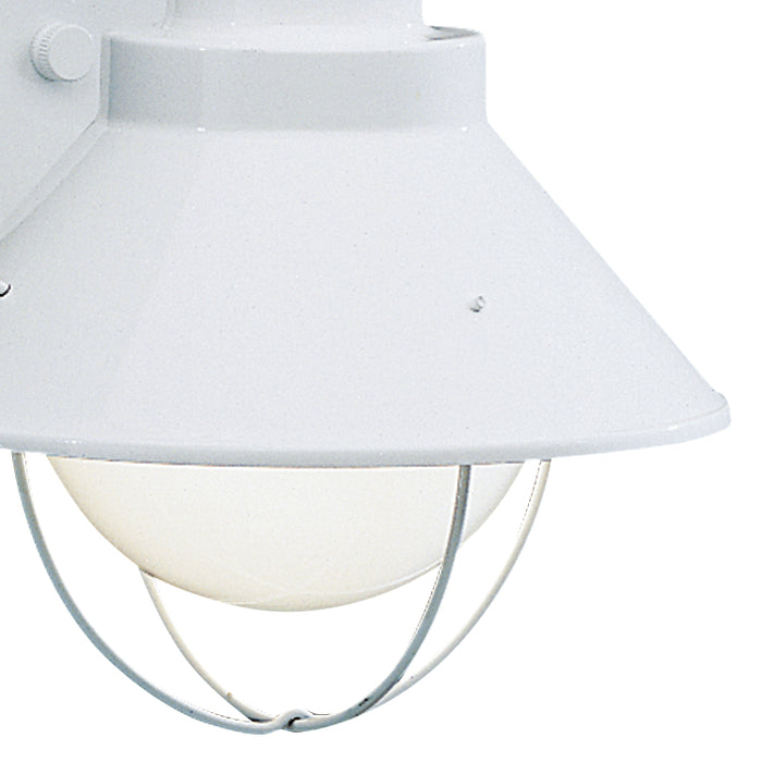 Kichler 9022WH One Light Outdoor Wall Mount, White
