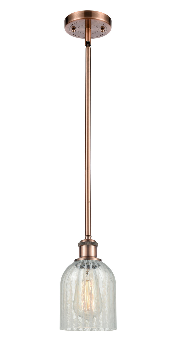 Innovations 516-1S-AC-G2511 One Light Mini Pendant, Antique Copper