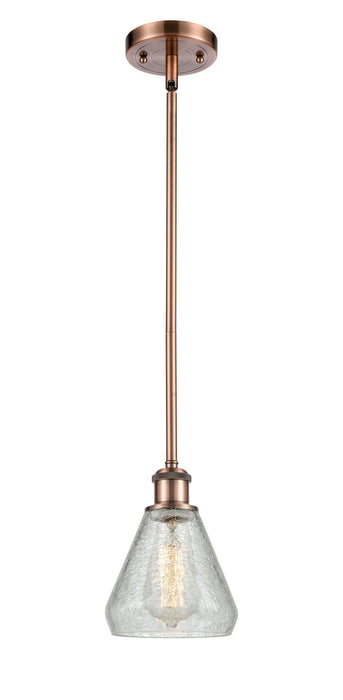 Innovations 516-1S-AC-G275 One Light Mini Pendant, Antique Copper