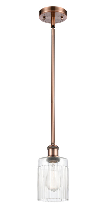 Innovations 516-1S-AC-G342 One Light Mini Pendant, Antique Copper