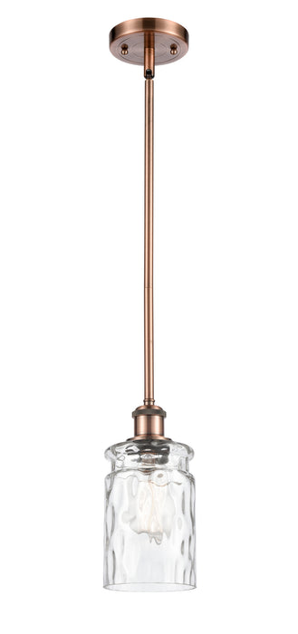 Innovations 516-1S-AC-G352 One Light Mini Pendant, Antique Copper