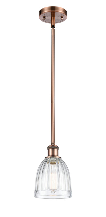 Innovations 516-1S-AC-G442 One Light Mini Pendant, Antique Copper