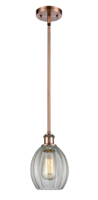 Innovations 516-1S-AC-G82 One Light Mini Pendant, Antique Copper
