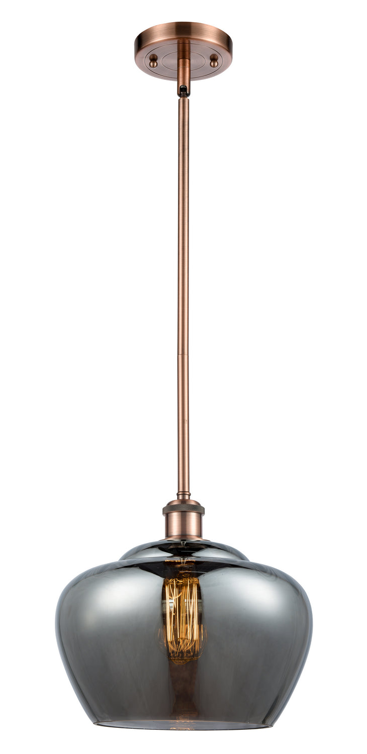 Innovations 516-1S-AC-G93-L One Light Mini Pendant, Antique Copper
