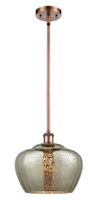 Innovations 516-1S-AC-G96-L One Light Mini Pendant, Antique Copper