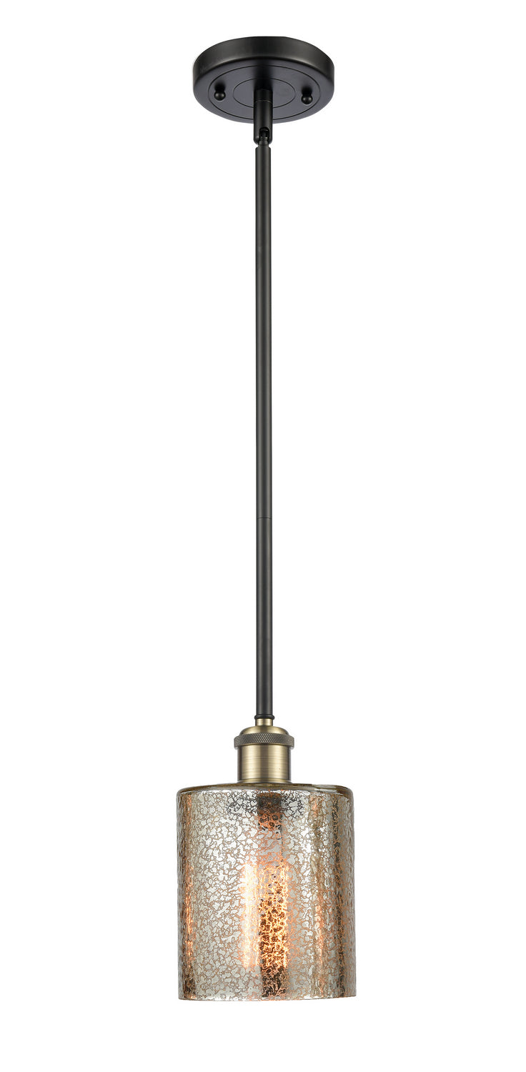 Innovations 516-1S-BAB-G116 One Light Mini Pendant, Black Antique Brass