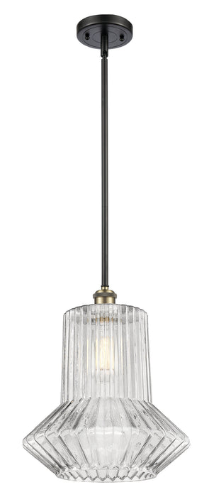 Innovations 516-1S-BAB-G212 One Light Mini Pendant, Black Antique Brass