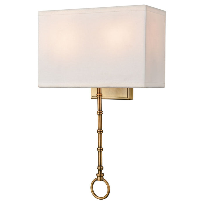 ELK Home 75040/2 Two Light Wall Sconce, Warm Brass