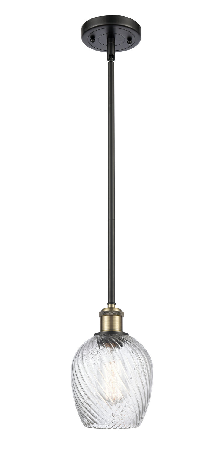 Innovations 516-1S-BAB-G292 One Light Mini Pendant, Black Antique Brass