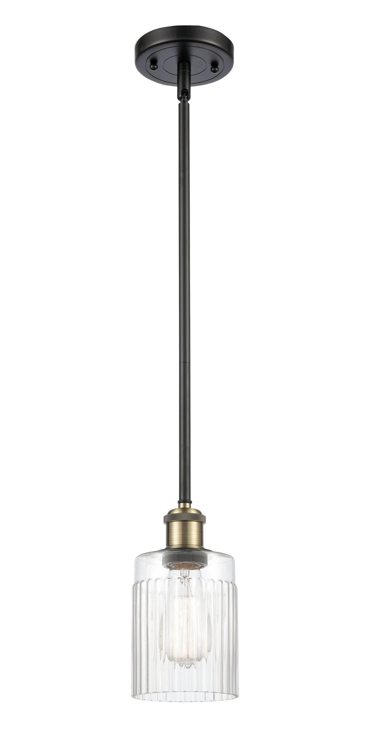 Innovations 516-1S-BAB-G342 One Light Mini Pendant, Black Antique Brass