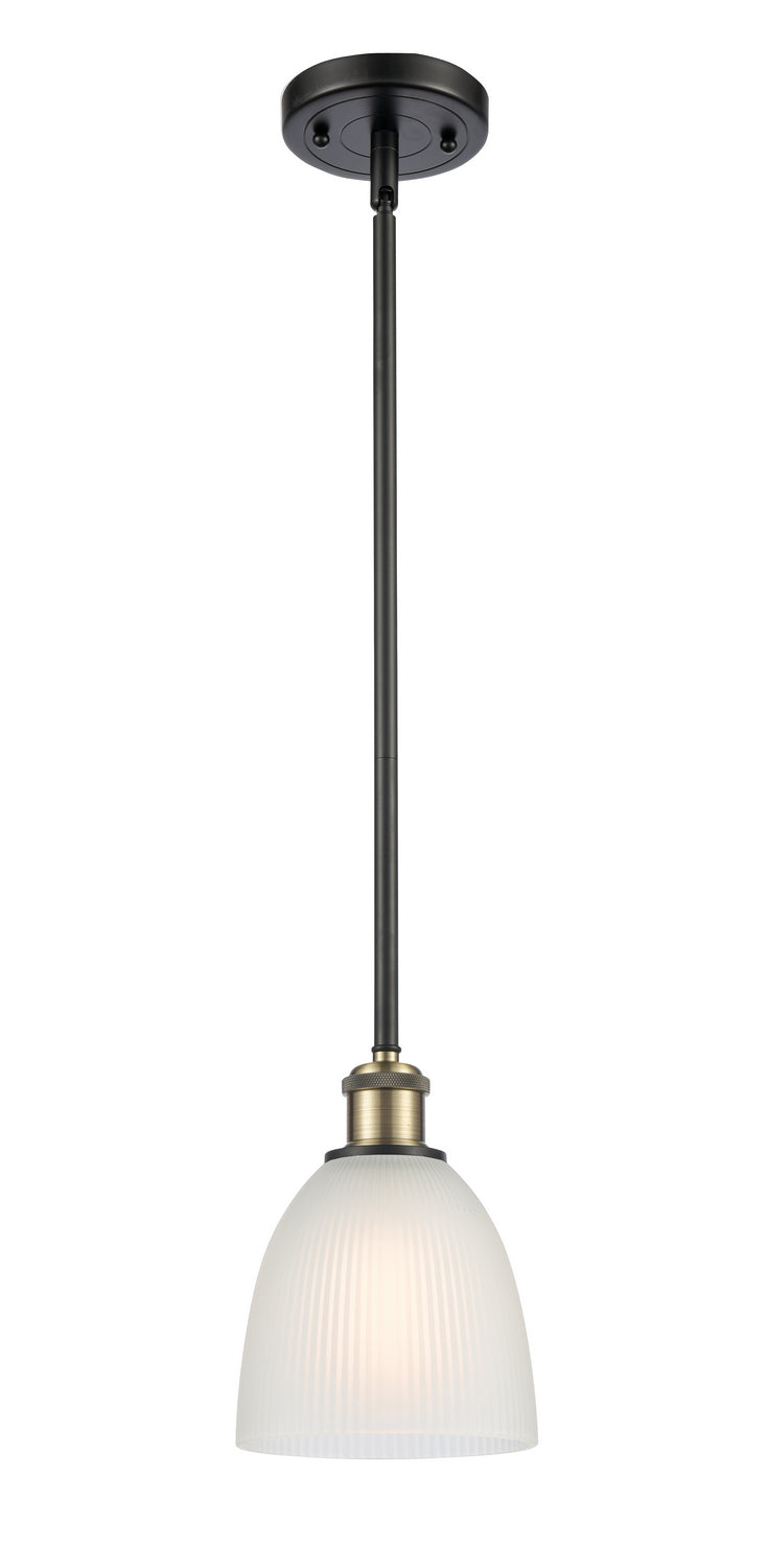 Innovations 516-1S-BAB-G381 One Light Mini Pendant, Black Antique Brass