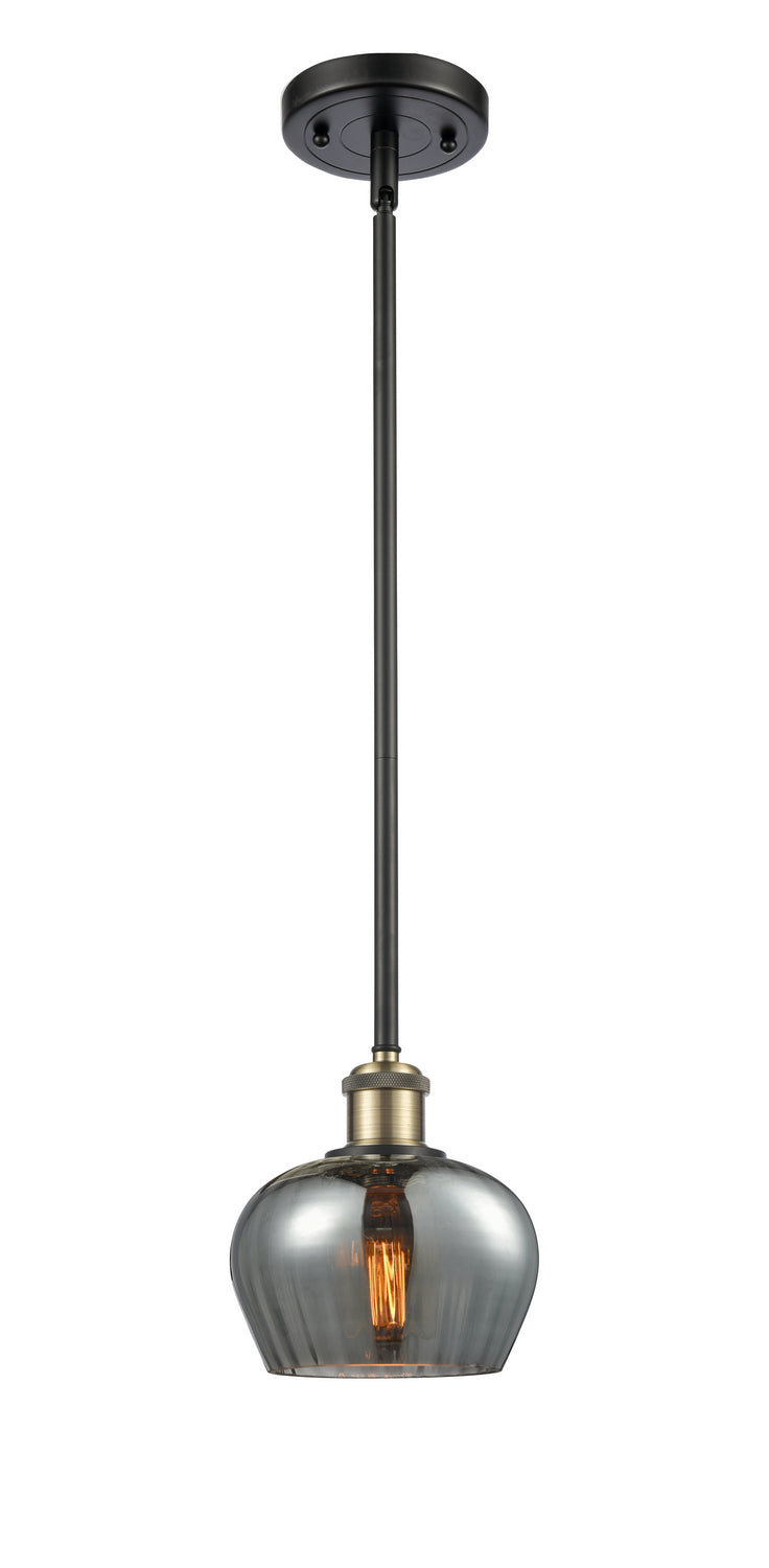 Innovations 516-1S-BAB-G93 One Light Mini Pendant, Black Antique Brass