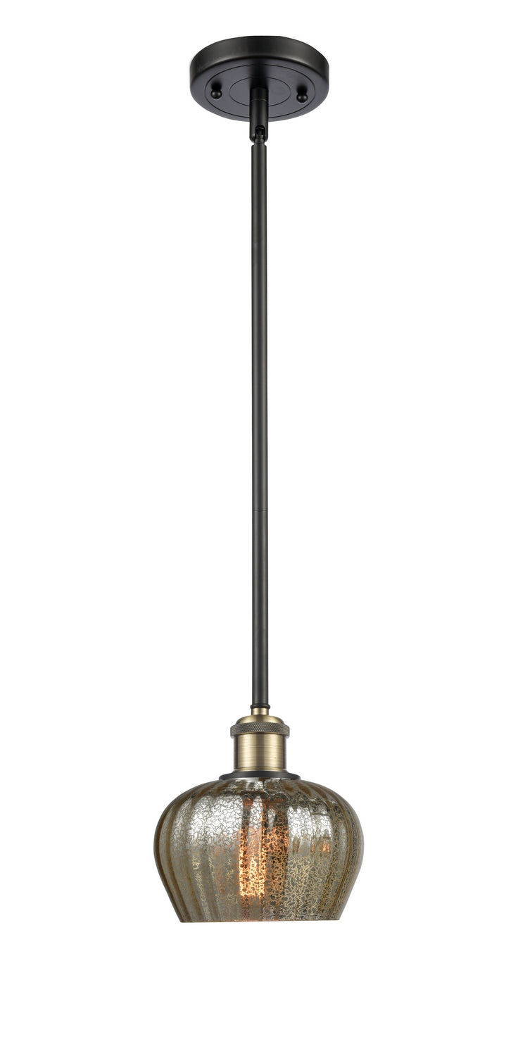 Innovations 516-1S-BAB-G96 One Light Mini Pendant, Black Antique Brass