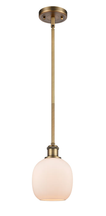Innovations 516-1S-BB-G101 One Light Mini Pendant, Brushed Brass