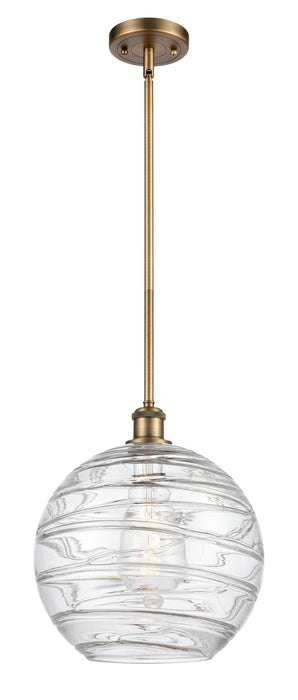 Innovations 516-1S-BB-G1213-12 One Light Mini Pendant, Brushed Brass