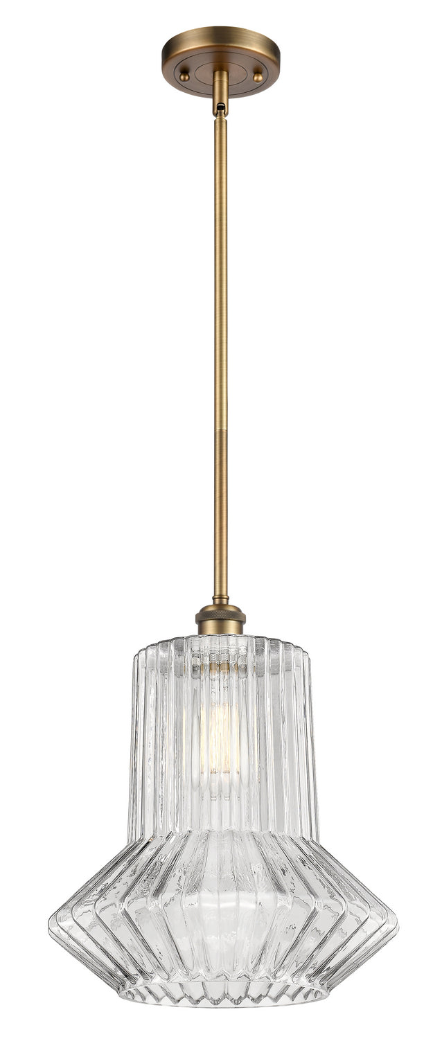 Innovations 516-1S-BB-G212 One Light Mini Pendant, Brushed Brass