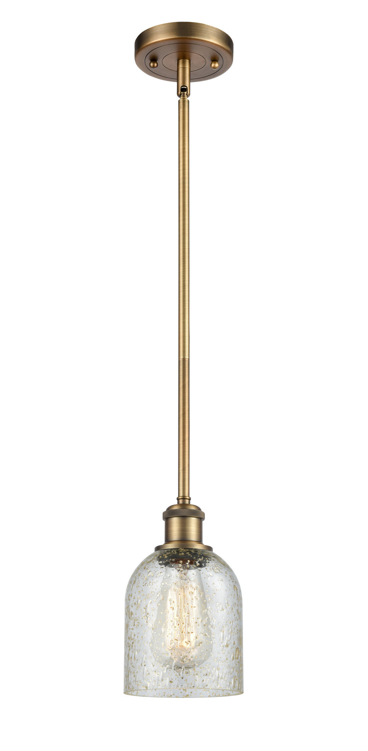 Innovations 516-1S-BB-G259 One Light Mini Pendant, Brushed Brass
