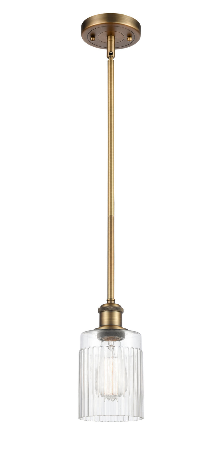 Innovations 516-1S-BB-G342 One Light Mini Pendant, Brushed Brass