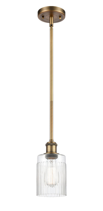 Innovations 516-1S-BB-G342 One Light Mini Pendant, Brushed Brass