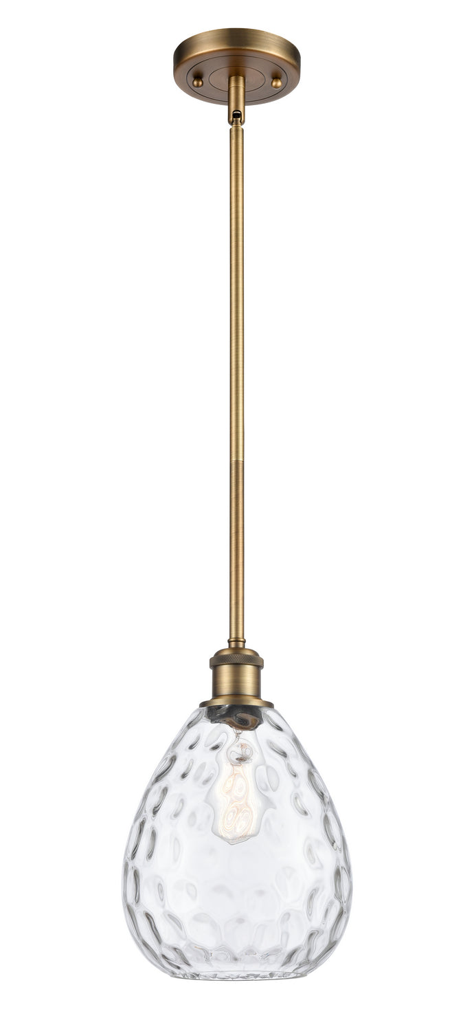 Innovations 516-1S-BB-G372 One Light Mini Pendant, Brushed Brass