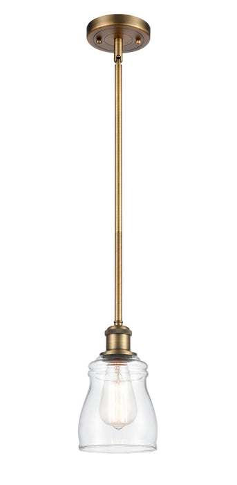 Innovations 516-1S-BB-G392 One Light Mini Pendant, Brushed Brass