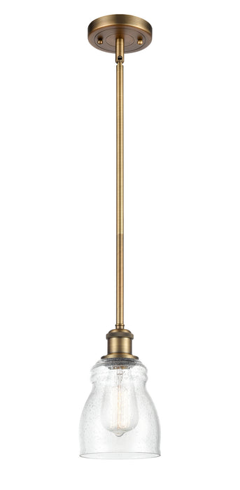 Innovations 516-1S-BB-G394 One Light Mini Pendant, Brushed Brass