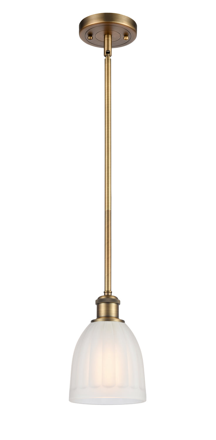 Innovations 516-1S-BB-G441 One Light Mini Pendant, Brushed Brass
