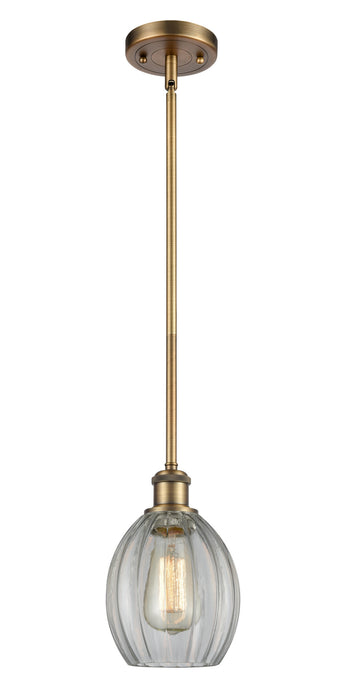 Innovations 516-1S-BB-G82 One Light Mini Pendant, Brushed Brass