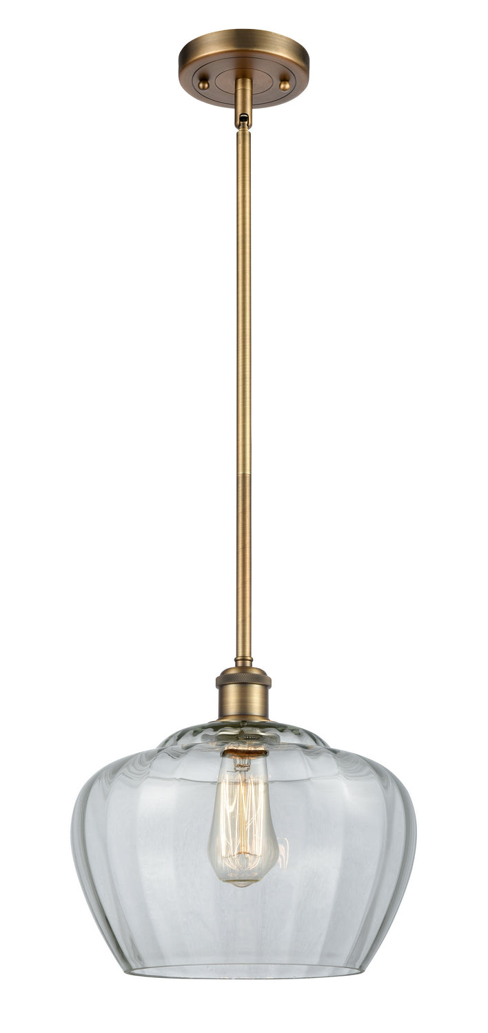Innovations 516-1S-BB-G92-L One Light Mini Pendant, Brushed Brass