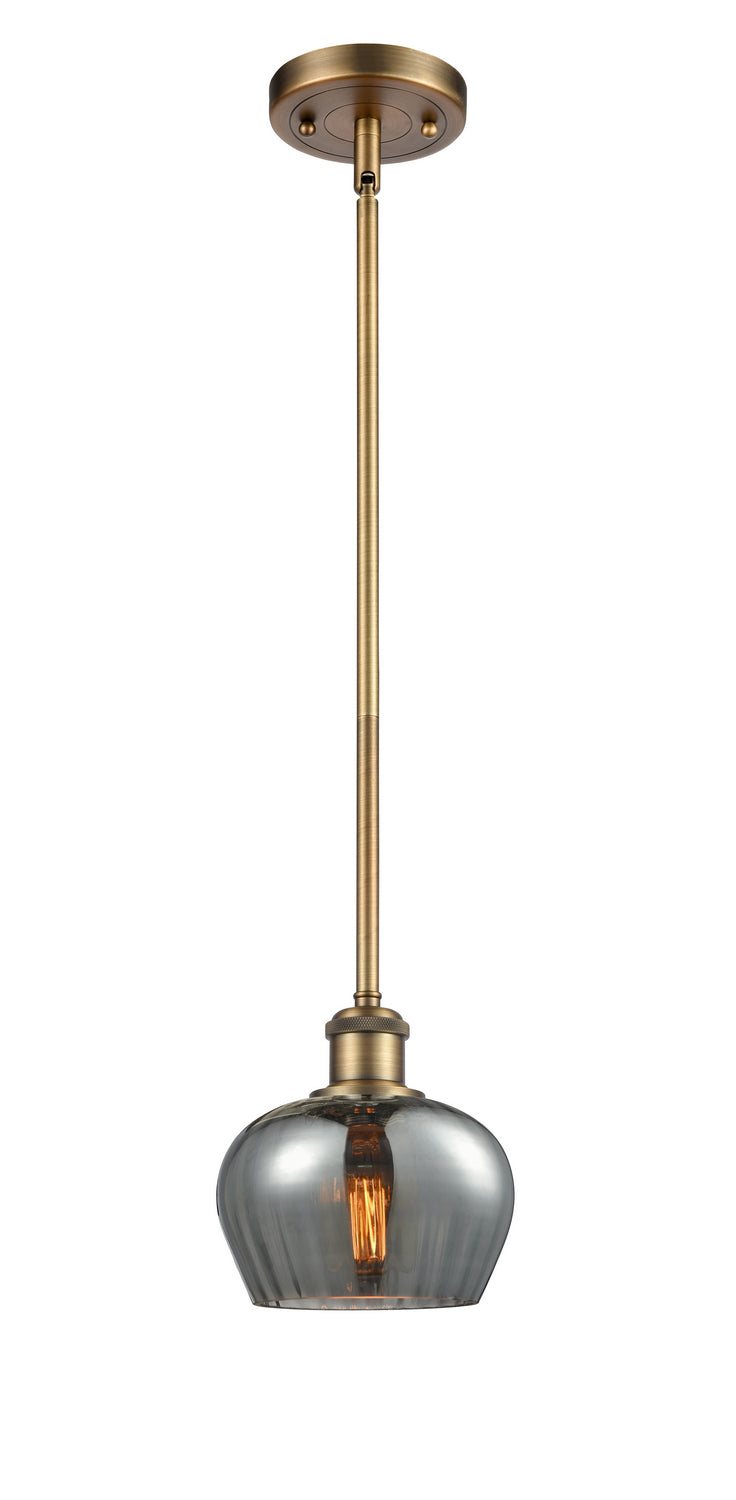 Innovations 516-1S-BB-G93 One Light Mini Pendant, Brushed Brass