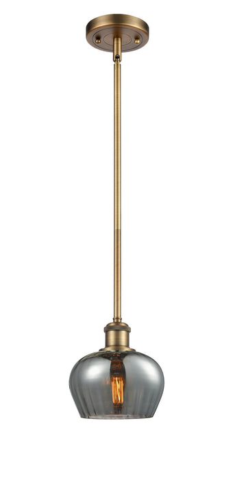 Innovations 516-1S-BB-G93 One Light Mini Pendant, Brushed Brass