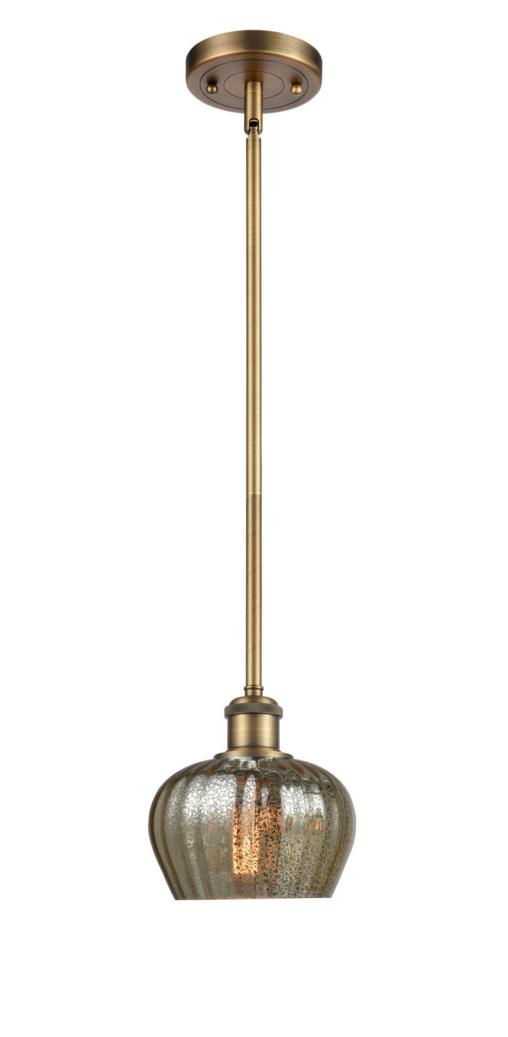 Innovations 516-1S-BB-G96 One Light Mini Pendant, Brushed Brass