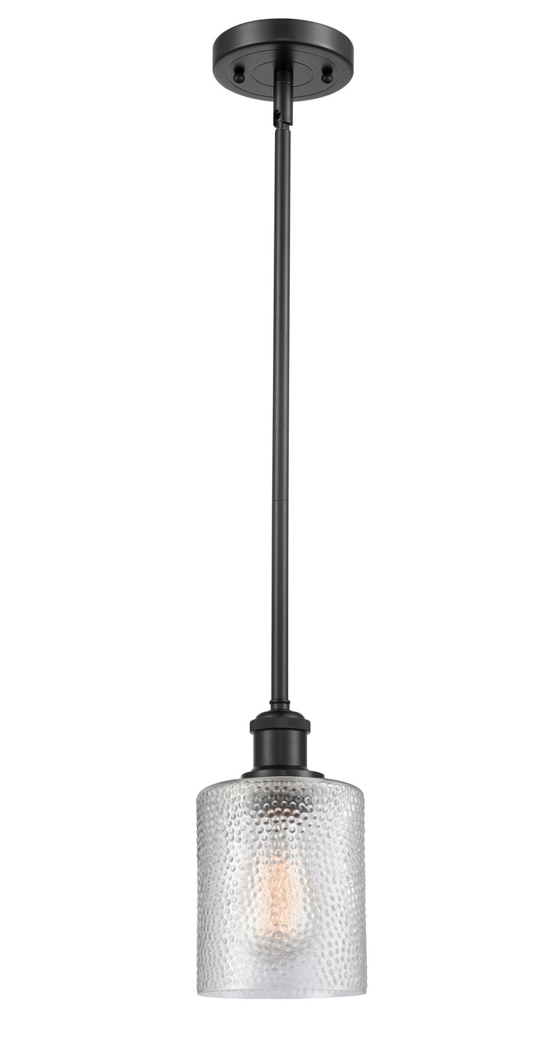 Innovations 516-1S-BK-G112 One Light Mini Pendant, Matte Black