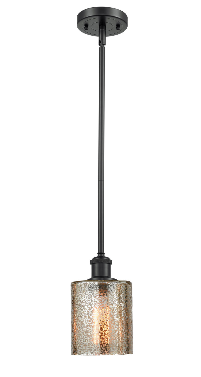 Innovations 516-1S-BK-G116 One Light Mini Pendant, Matte Black