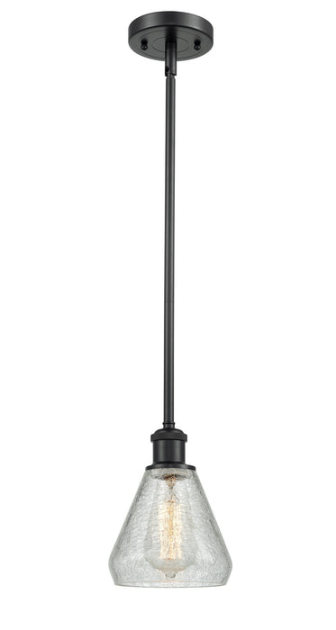 Innovations 516-1S-BK-G275 One Light Mini Pendant, Matte Black