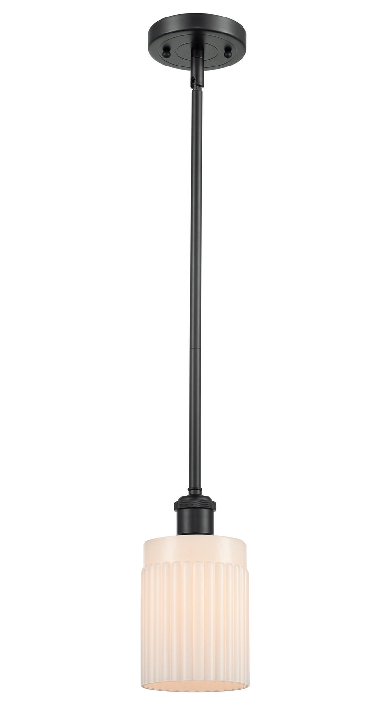 Innovations 516-1S-BK-G341 One Light Mini Pendant, Matte Black