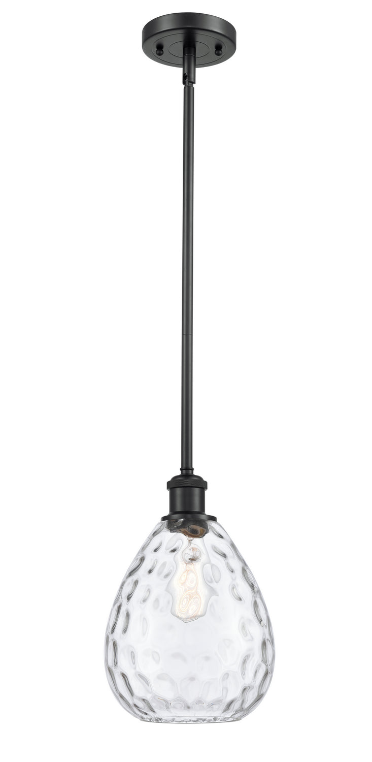 Innovations 516-1S-BK-G372 One Light Mini Pendant, Matte Black